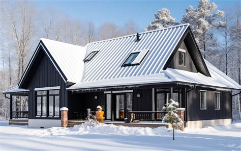 does a metal roof make your house colder in winter|what is metal roofing.